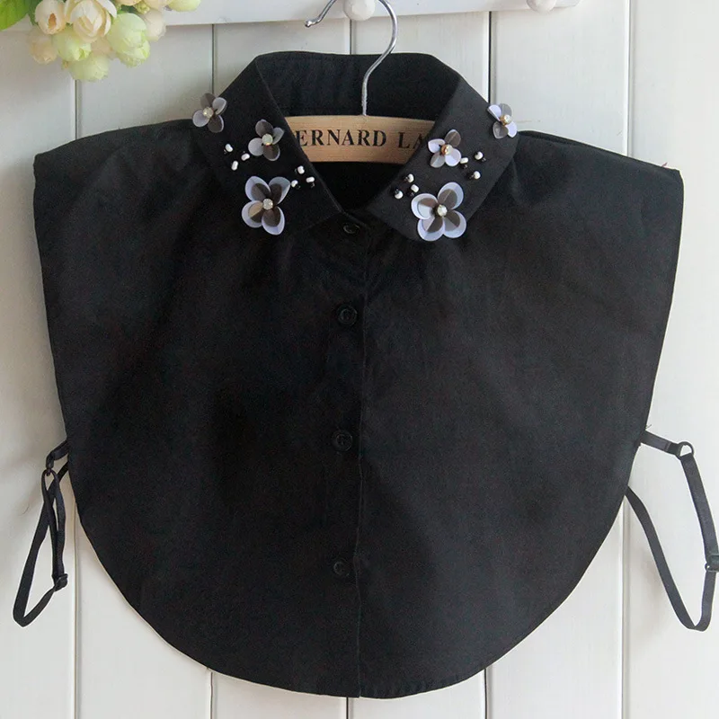 Съемный воротник &quotПитер Пэн&quot женские воротники для рубашки кружевные белые