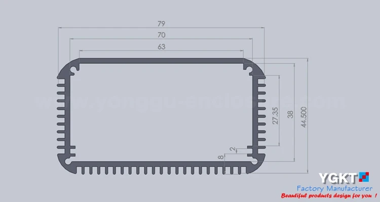 80*45*115 мм (без WxH-D) Алюминиевые Hi-Fi наушники DAC корпус алюминиевый | Обустройство