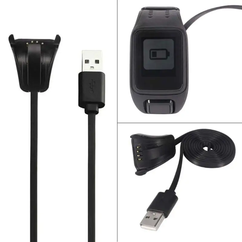 

1 шт. USB кабель для зарядки и передачи данных, зарядное устройство для смарт-часов TomTom Adventurer Golfer2 Runer2/3 Spark Spark3