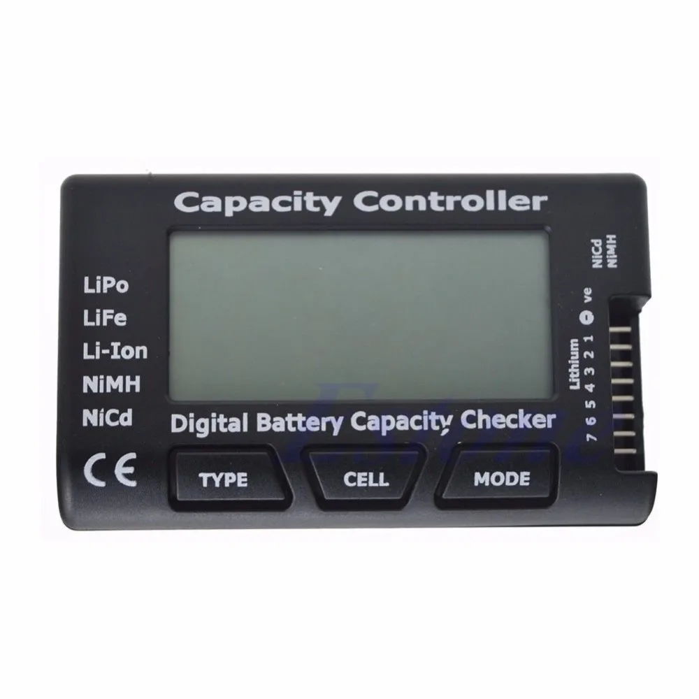 10 шт./лот цифровой Батарея Ёмкость Checker RC CellMeter 7 для никель-металл-гидридных и