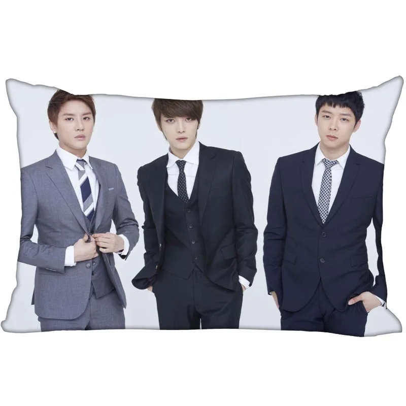 5 Новое поступление KPOP star на заказ JYJ напечатанная атласная наволочка индивидуальный логотип две стороны больше размер 35x45 см, 40x60 см, 50x75 см - Цвет: 5