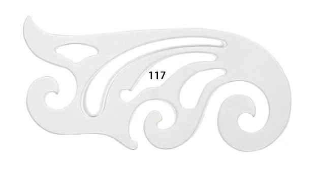 

1pcs Clothes play version of grading ruler The sleeve curve arc armhole Multi-function arc ruler free shipping