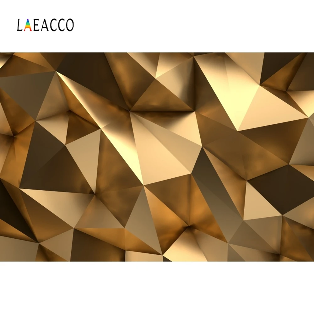Laeacco золотые 3D обои фото фон дети девушка портрет фотографии фотографический для