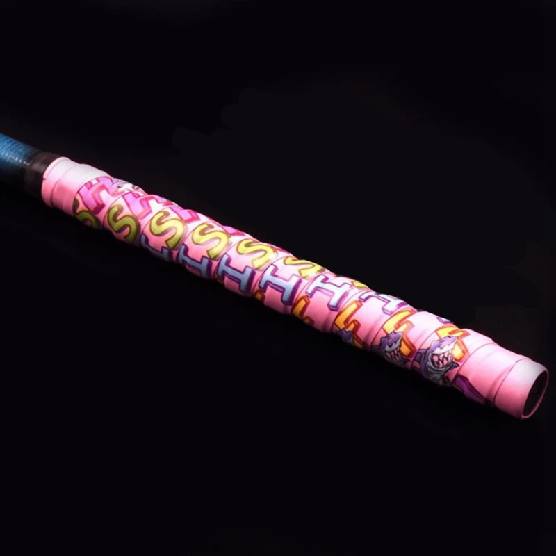 Противоскользящая впитывающая обмотка для ракетки лента для ручек ручка для тенниса бадминтона Сквош лента - Цвет: PK