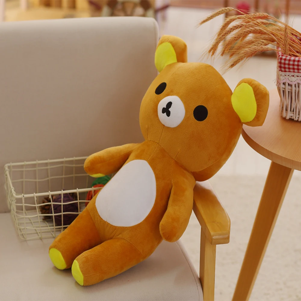 Симпатичный рилаккумас плюшевая кожа расслабляющий медведь игрушка Мягкое
