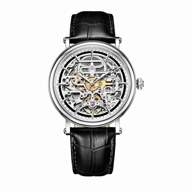 Часы Reef Tiger Artist Series RGA1917 мужские деловые винтажные с циферблатом автоматические