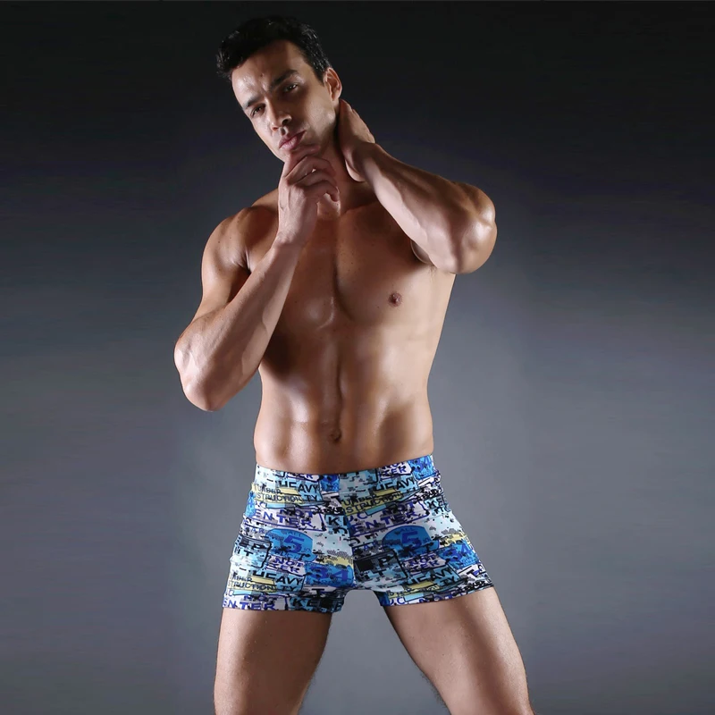 Самый популярный мужской купальный костюм на шнурке Мужская одежда для плавания