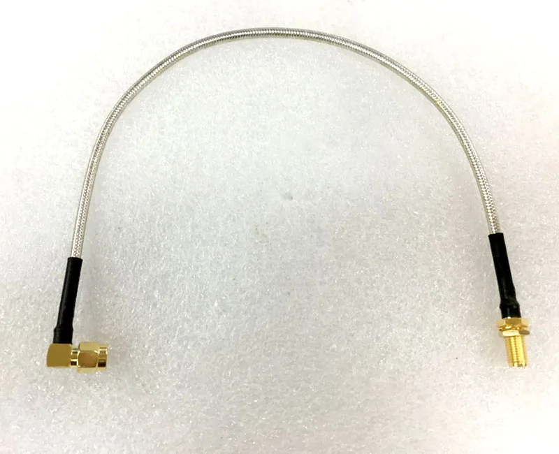 10 шт./лот 30 см SMA гнездо к штекер RF удлинитель коаксиального кабеля Pigtail