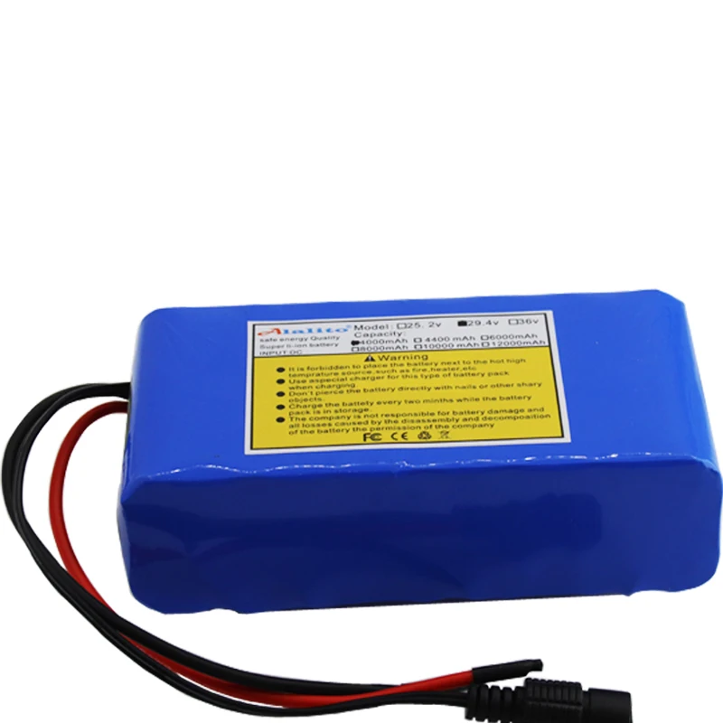 High quality 24V 4Ah 7S2P 18650 Battery li-ion battery 29.4v 4000mAh electric bicycle moped /electric/lithium ion pack | Электроника