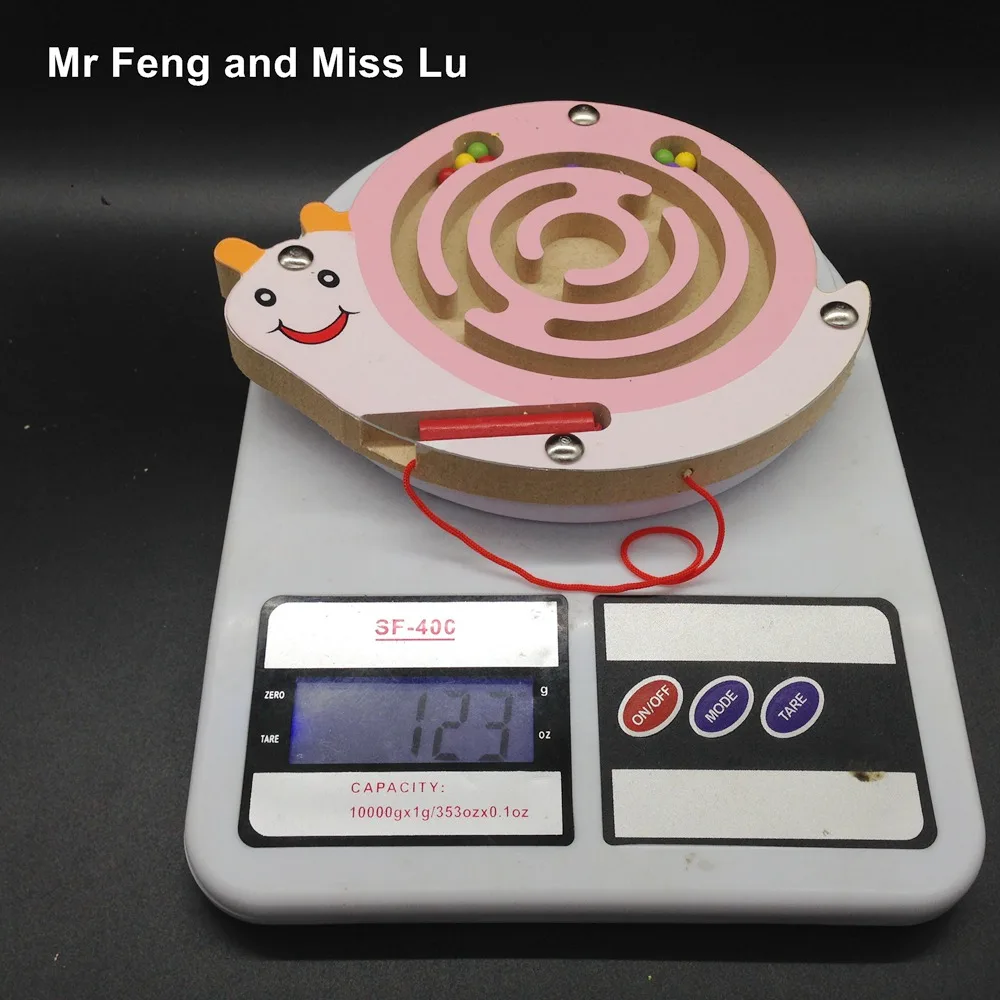 Магнитная ручка-лабиринт в виде улитки игрушки для детей лабиринт