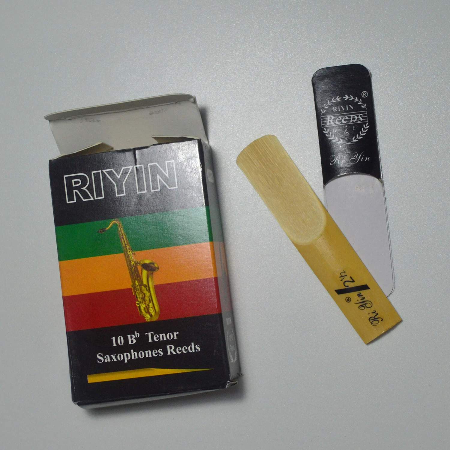 Tenor bB Саксофон Reeds Sax Reed Размер 2 5 прочность 1/2 коробка 10|Детали и аксессуары| |