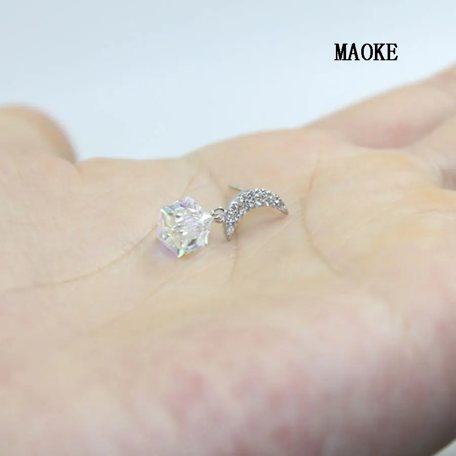 Promotions Korean S925 Sterling SV Personality Lovely Star Fresh and Simple Earrings Fashion Jewelry for Women's Gifts