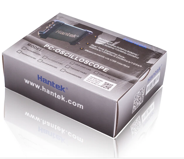 Оригинальный Hantek6074BC Hantek6104BC Hantek6204BC Hantek6254BC Виртуальный осциллограф ПК USB