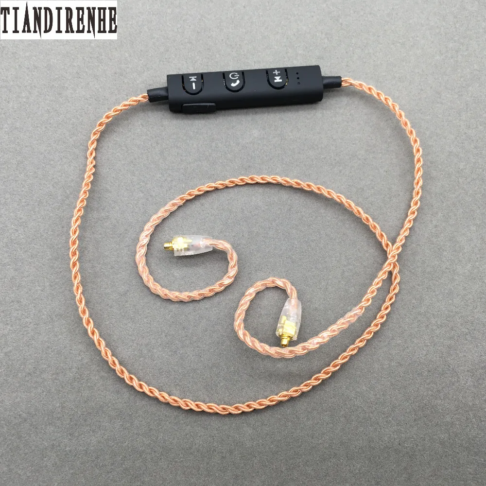 Новинка 2017 наушники Shure MMCX SE215 SE535 Hi-Fi Bluetooth Беспроводные спортивные кабель-адаптер