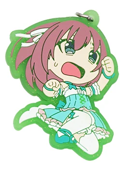 Bang Dream! Здравствуйте, счастливый мир! Пастельные* палитры после свечения Poppin' вечерние Аниме игры Тояма Касуми Майя канон резиновый ремешок брелок - Цвет: 03 Yamato Maya