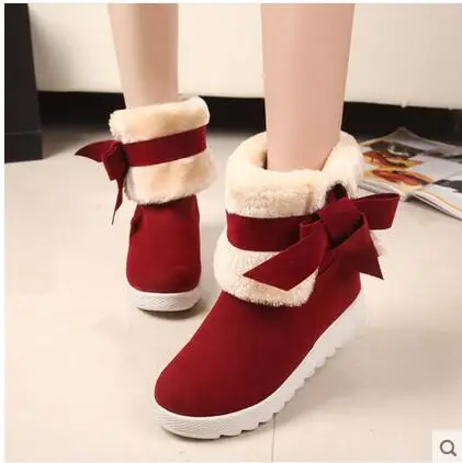 Новая зимняя комфортно снегоступы студент высота увеличивается короткие сапоги