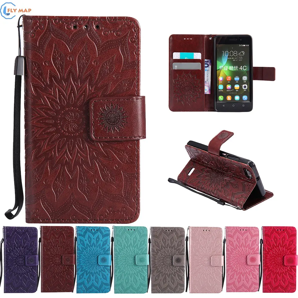 Чехол для Huawei Honor 4C CHM U01 CHC кошелек флип чехол телефона кожаный Honor4C 4 C U03 U23Capa Box|cover
