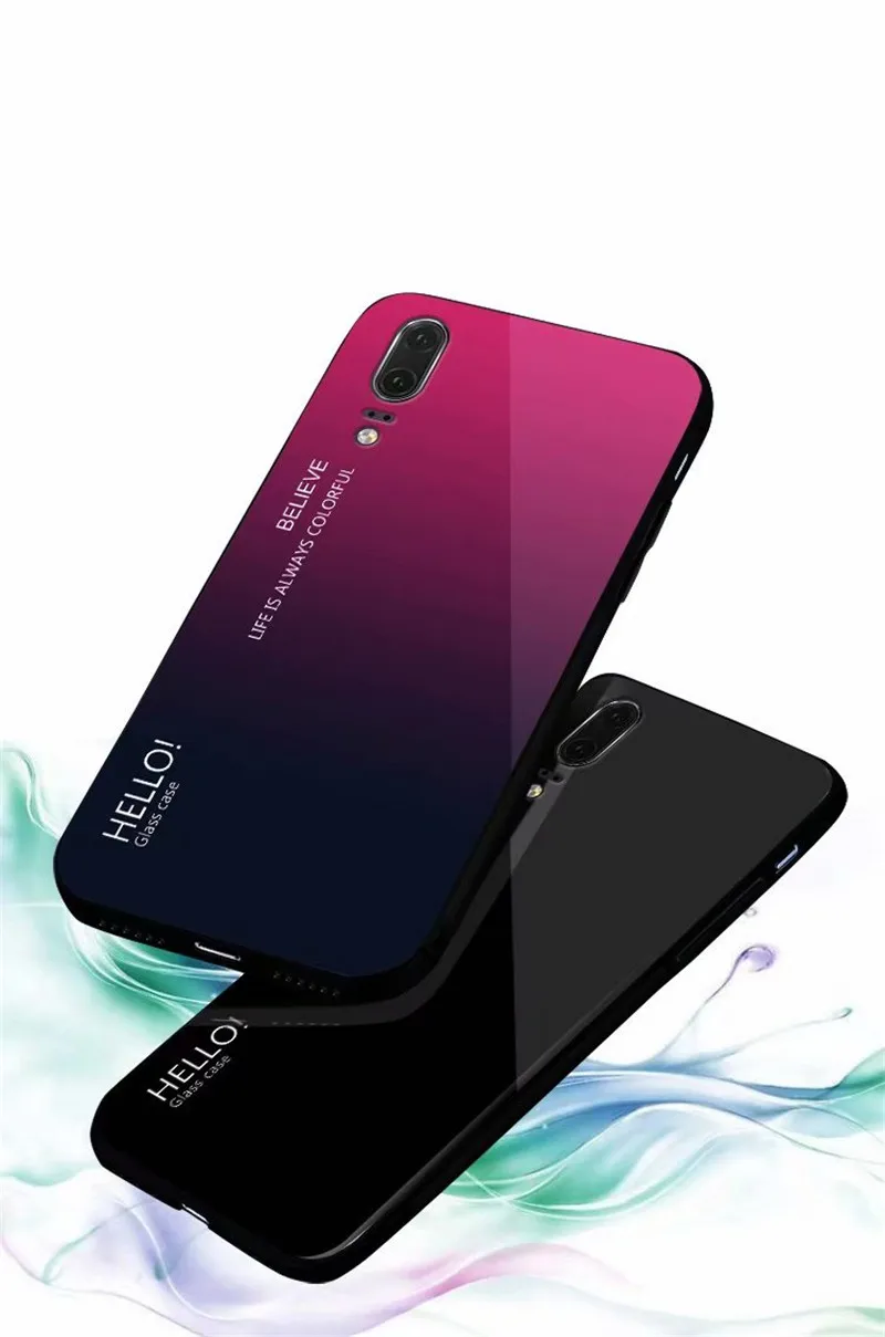 Закаленное Стекло чехол для Samsung Galaxy A7 750 Мягкий силиконовый чехол для Samsung Galaxy A7 50 A7 Футляр для телефона Fundas