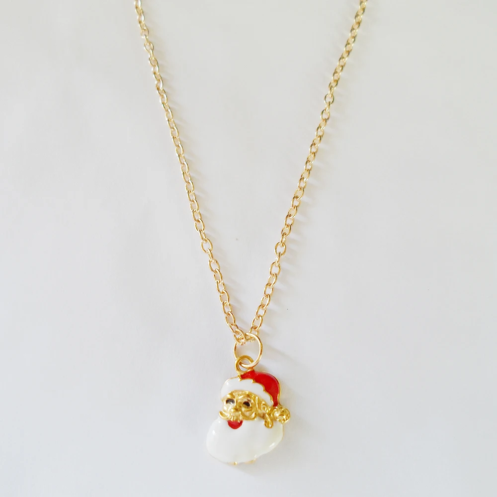 2019 Новое рождественское ожерелье классический стиль рождественская подвеска