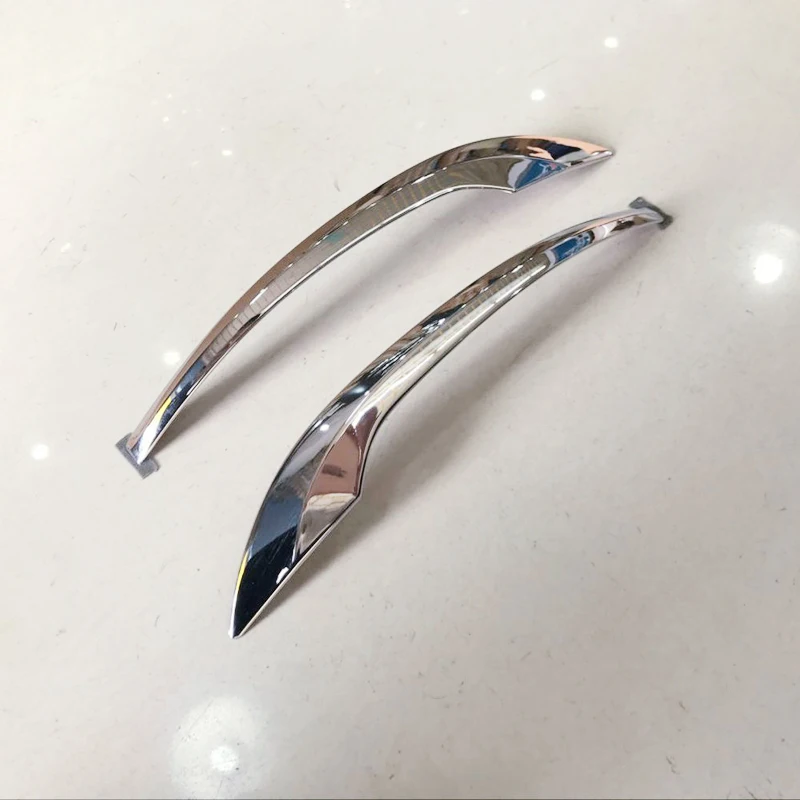 

Accessories ABS Chrome Side Rearview Mirror Decoration Trim 2pcs for Land Rover Discovery 5 (L462) Third generation 2017 2018