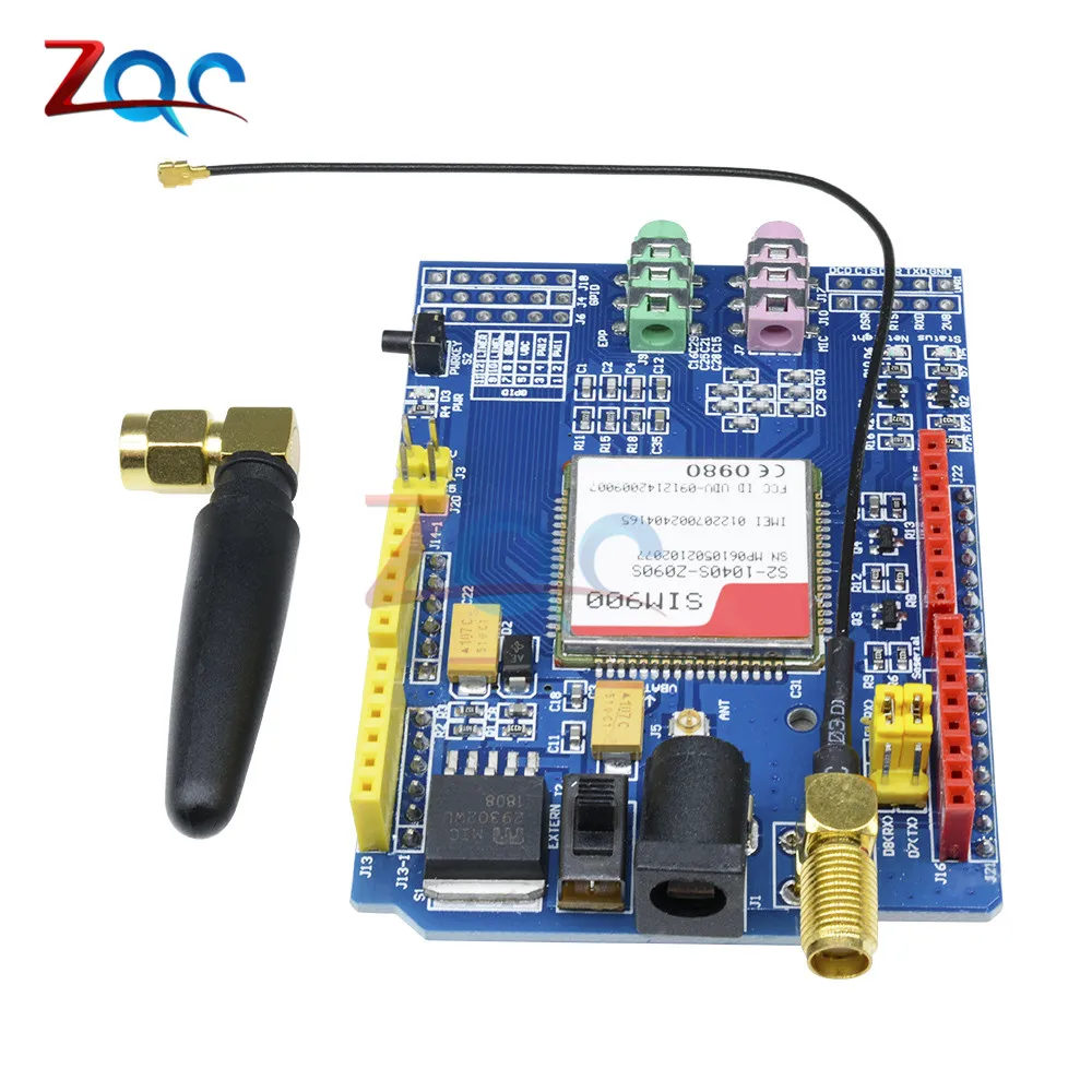 Плата разработки SIM900 GPRS/GSM Shield четырехдиапазонный модуль для arduino совместимый с UNO