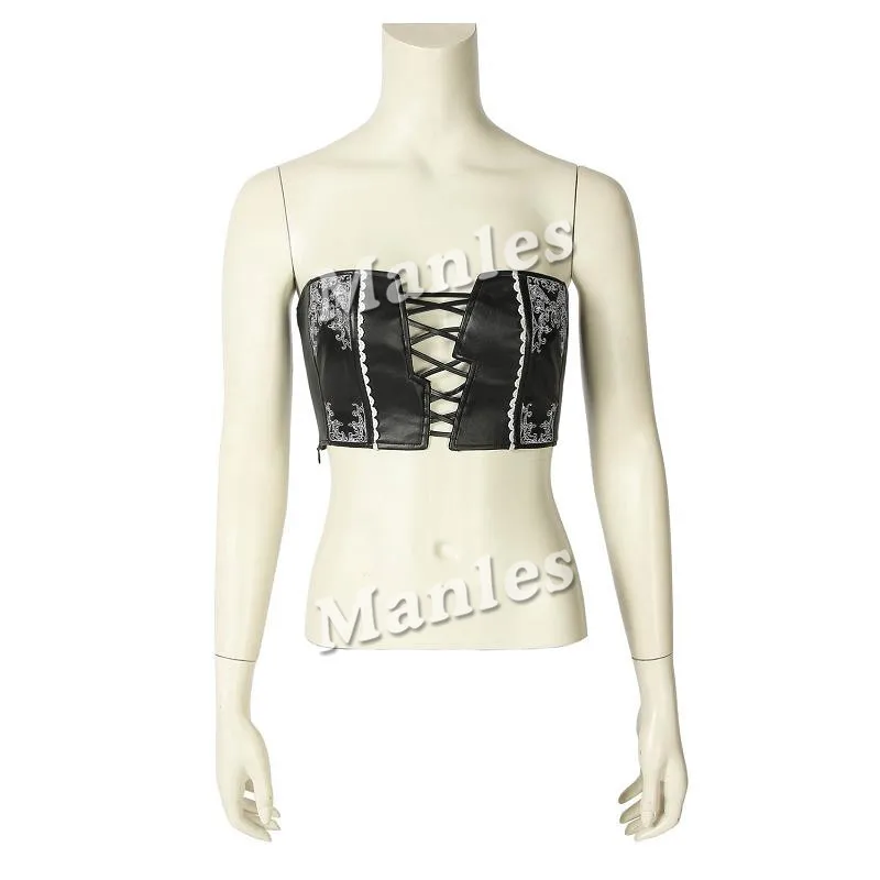Corset Only Игра DMC 5 Триш Глория косплей костюм маскарадный костюм для женщин девочек сексуальные взрослые хэллоуин кожаные реквизиты сапоги наряд на заказ - Цвет: Corset Only