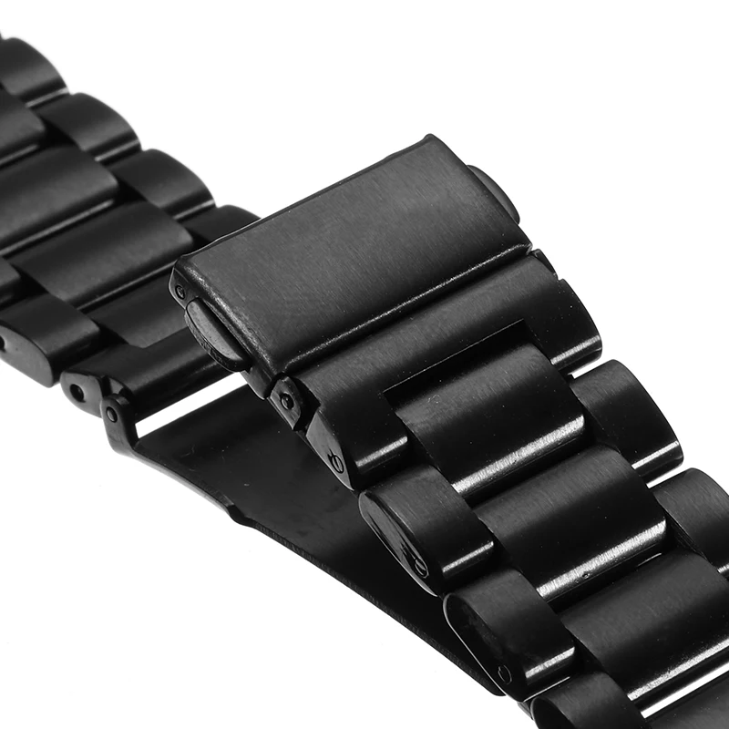 High Quality Stainless Steel Band Strap&ampConnectors For Samsung Galaxy Gear S2 SM-R720 Watch Black Fashion | Электроника