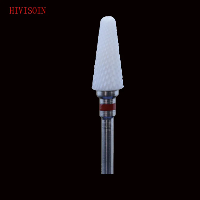 

5 Pcs/Lot White Zirconia Ceramic Dental Lab Burs - Cross cut super fine (0702.060)