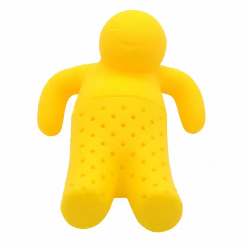 ONNPNNQ Tea Infuser Bathing Kids Shape Strainer Filter Teabags For Coffee Leaves Silicone Drinkware Tools | Дом и сад