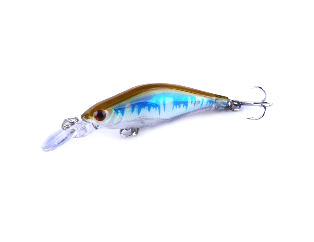 HENGJIA 5 шт./лот лазерные воблеры рыболовные снасти Minnow японская рыболовная