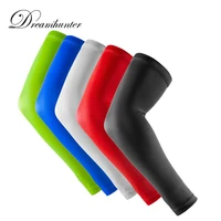 1 pair running cycling arm warmers basketball volleyball arm sleeves sun uv protection bicycle bike arm covers sports elbow pads