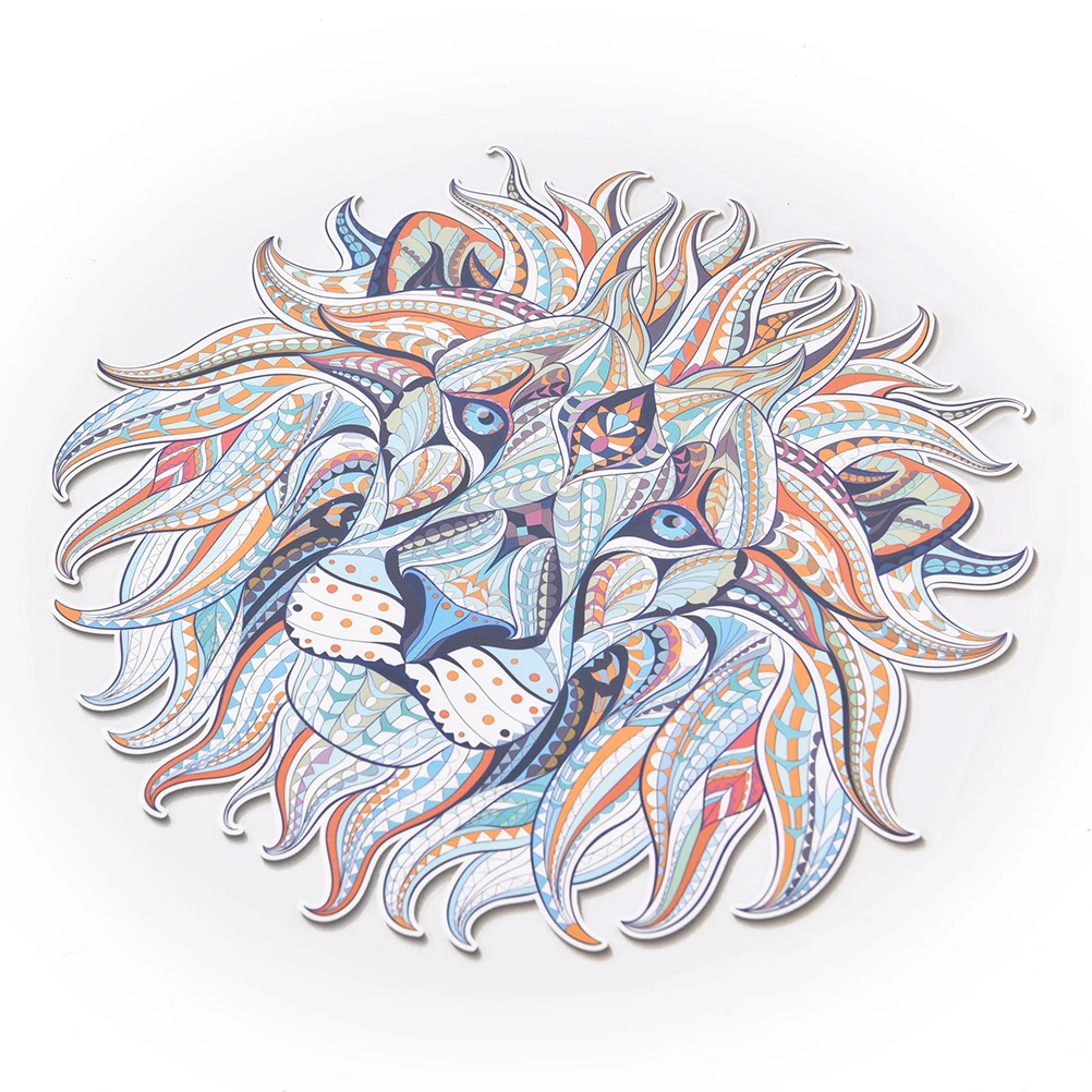 Заплатки льва утюжок на заплатках для одежды A-level моющиеся DIY украшения футболки