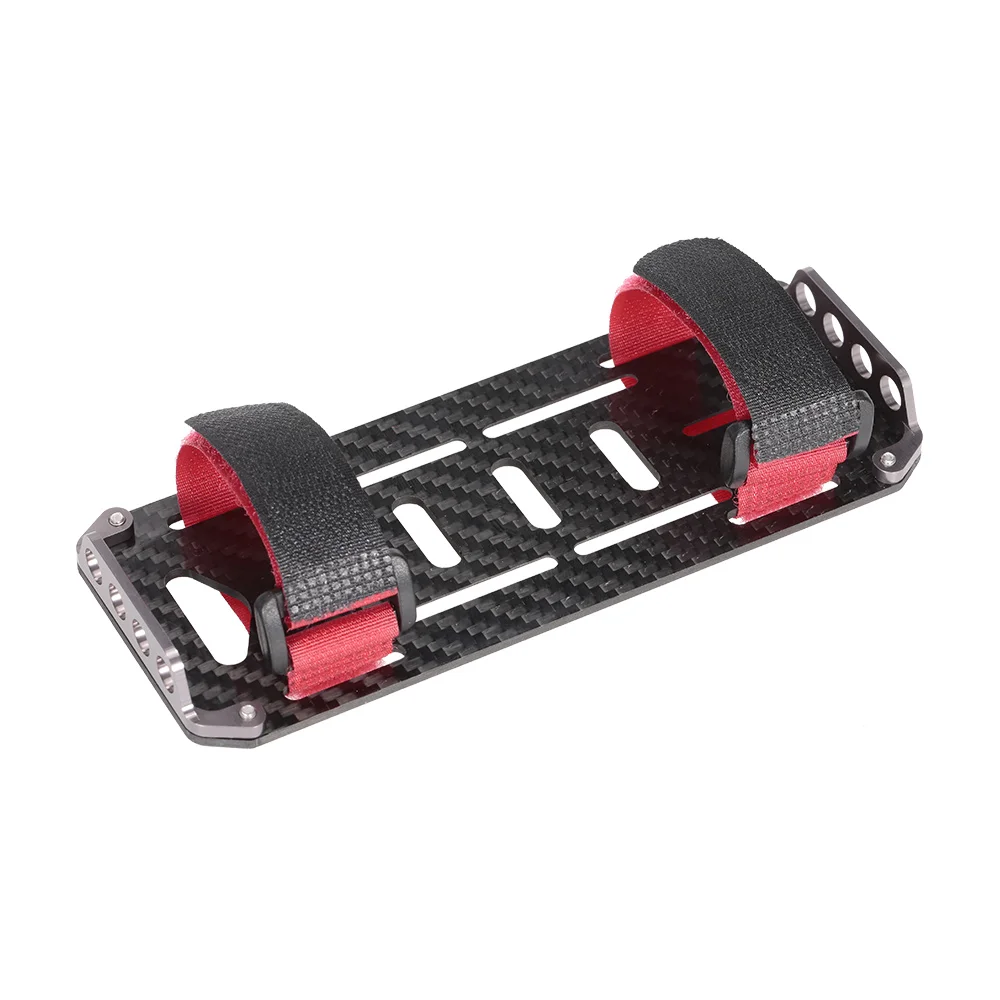 Монтажная пластина из углеродного волокна для аккумулятора 1/10 RC Crawler car Axial