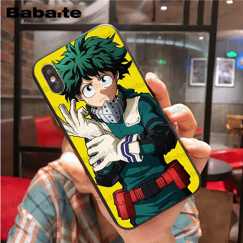 Для iphone 11pro max Boku no Hero academic Роскошный Уникальный Дизайн чехол для телефона iPhone 6S 6plus