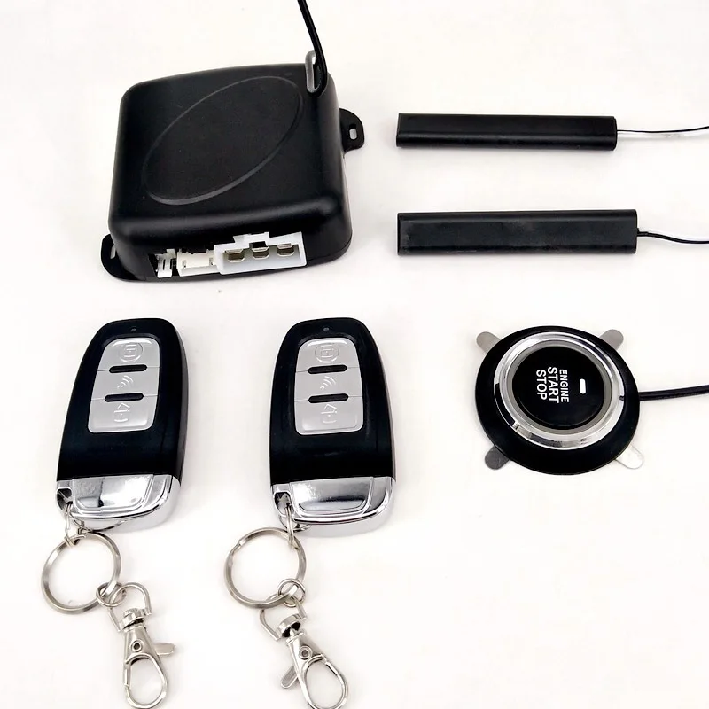 Car Start Stop Ignition Switch Keyless Entry Starter Anti-theft System Engine Alarm | Автомобили и мотоциклы