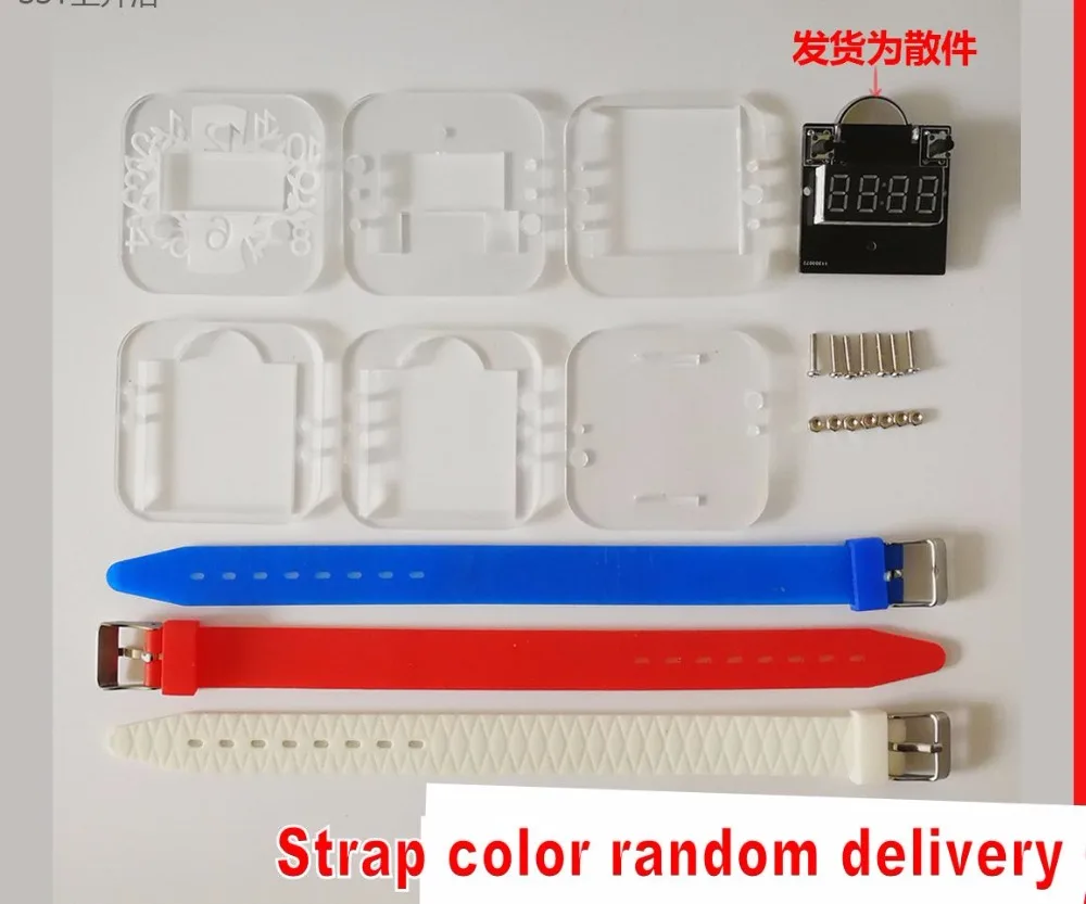 Набор для самостоятельной сборки электронных часов|kit electronic|kit solderkit diy |
