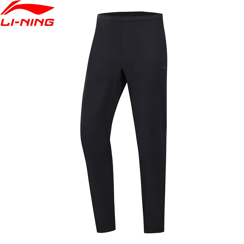 Li Ning мужские брюки для бега на сухом 91.1% полиэстер 8.9% спандекс подкладка li ning