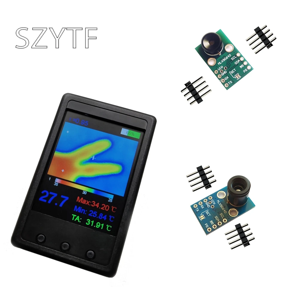 GY-MCU90640 MLX90640 IR 32*24 Инфракрасный термометрический матричный сенсор модуль камеры