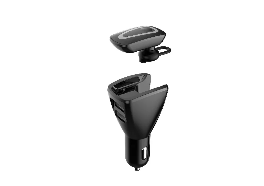 2017 Новинка JEDX C2 2 в 1 Bluetooth наушники и автомобильное зарядное устройство гарнитура