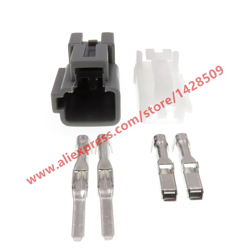 

20 Sets 2 Pin Female Male Electric Wiring Harness Cable Connector With Pins For Cars Toyota 6520-0549 6520-0550