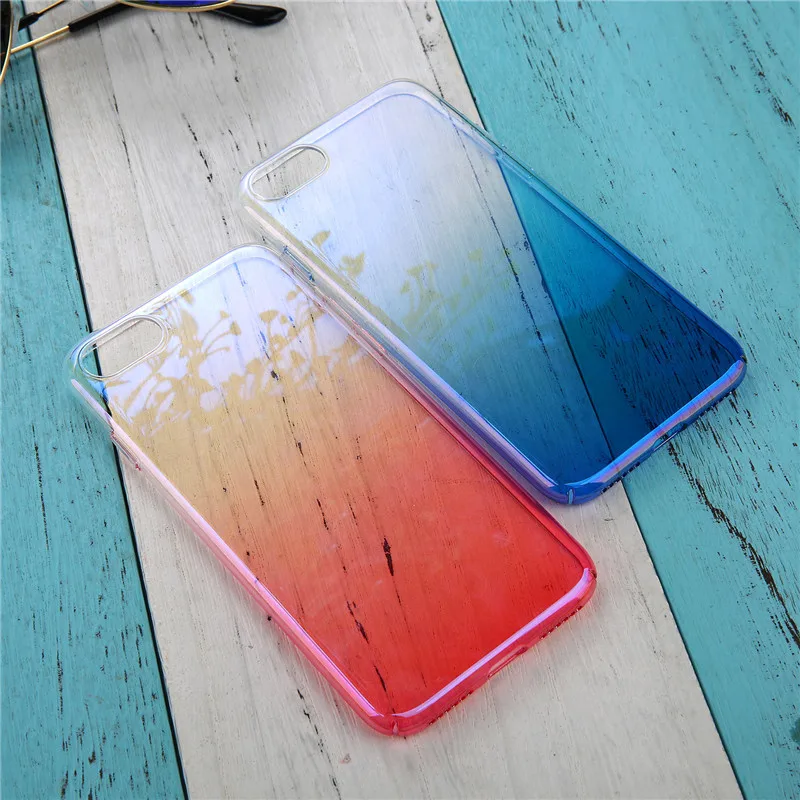Чехол Adtismark Blue Ray Light для iPhone X 8 6 Роскошный Жесткий ПК Fundas 7 plus чехол |