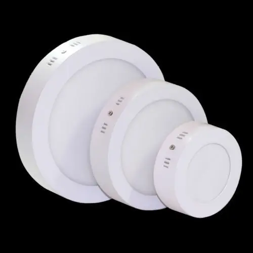 

DHL Free Shipping 10pcs 6W 12W 18W Surface Mounted LED Downlight Panel Light with driver 85-265V Warm White/White/Cold White