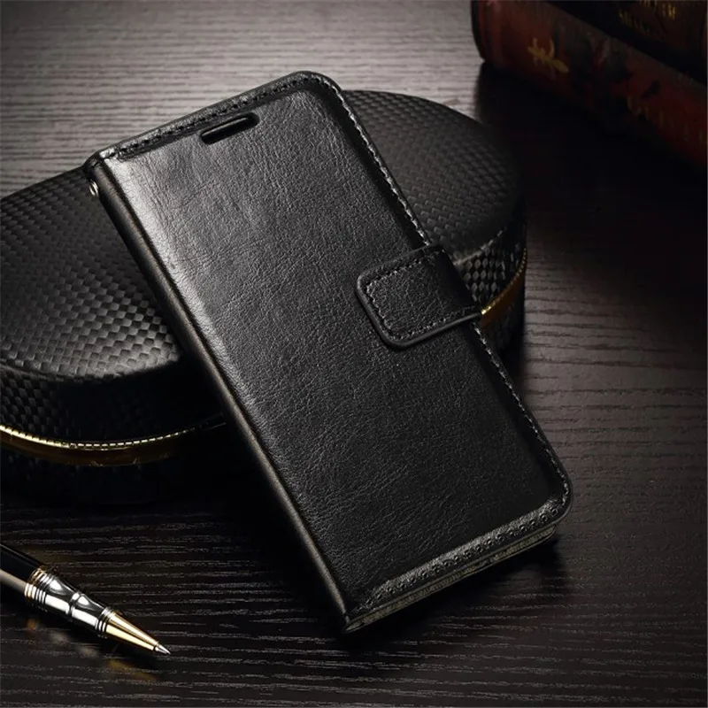 Luxury Soft Flip Leather back Cover Wallet Slim Phone Case For Sony Xperia Z3 Z4 Z5 Mini Compact E3 E4 M4 Aqua XA XP XZ X