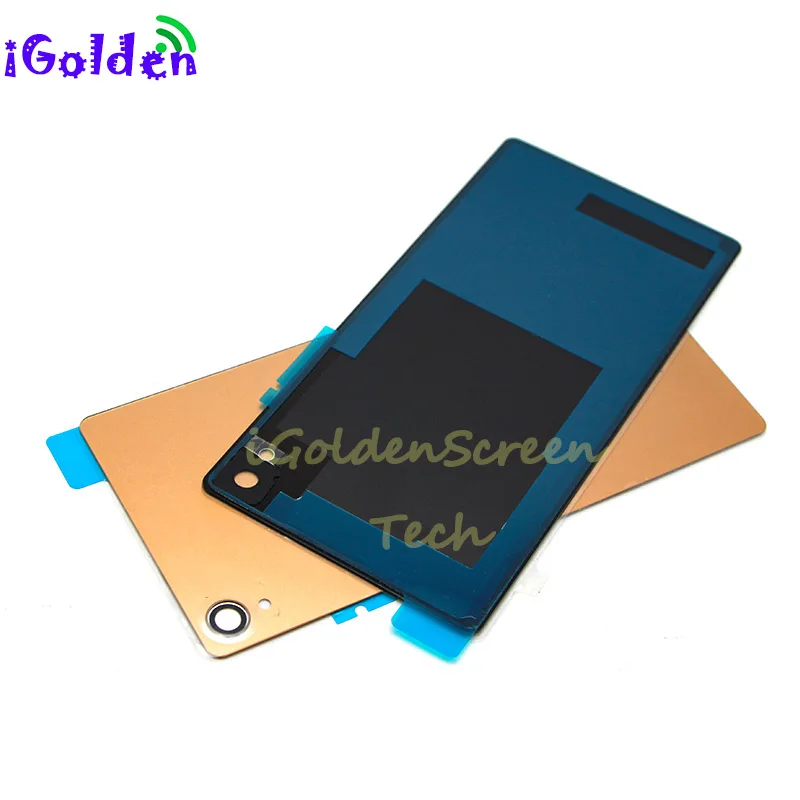 Задняя крышка батарейного отсека для Sony Xperia Z3 D6603 D6653 стеклянный сменный Корпус