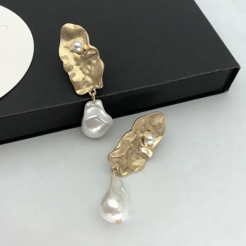 Винтажные серьги капли с искусственным жемчугом TOTASALLY в стиле барокко женские