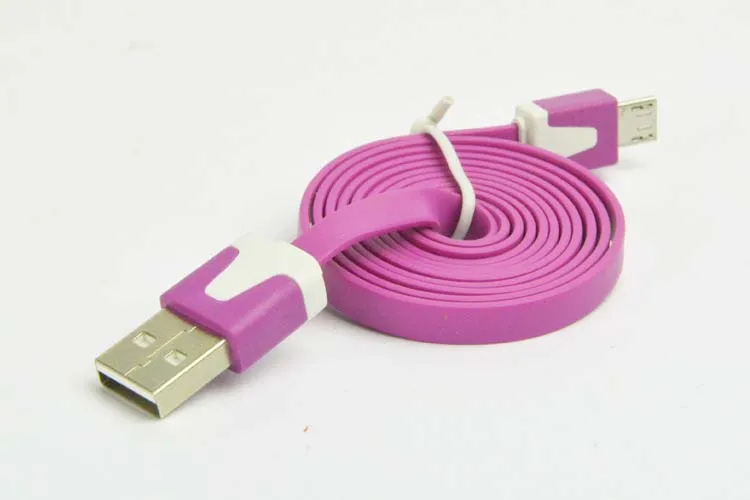 USB Кабель 1 м Интерфейс V8 удлиняется глава красочный зарядный кабель для Android