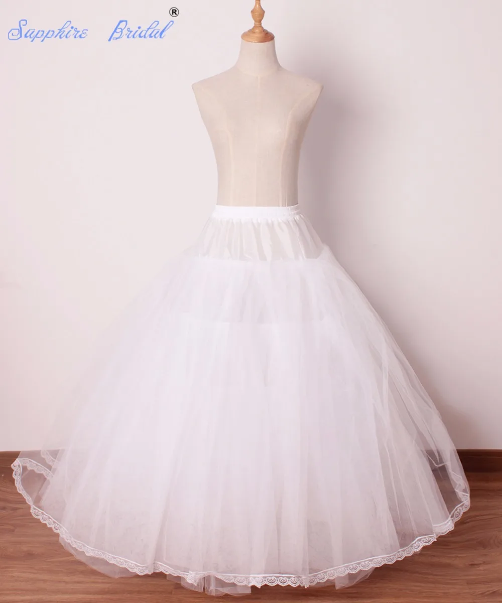Сапфировое Свадебное женское платье без капюшона|bridal crinoline petticoat|crinoline petticoatbridal |
