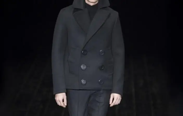 

S-4XL HOT / Winter Men's New Fashion Mauny coat The double-breasted coat of cultivate one's morality business short coat