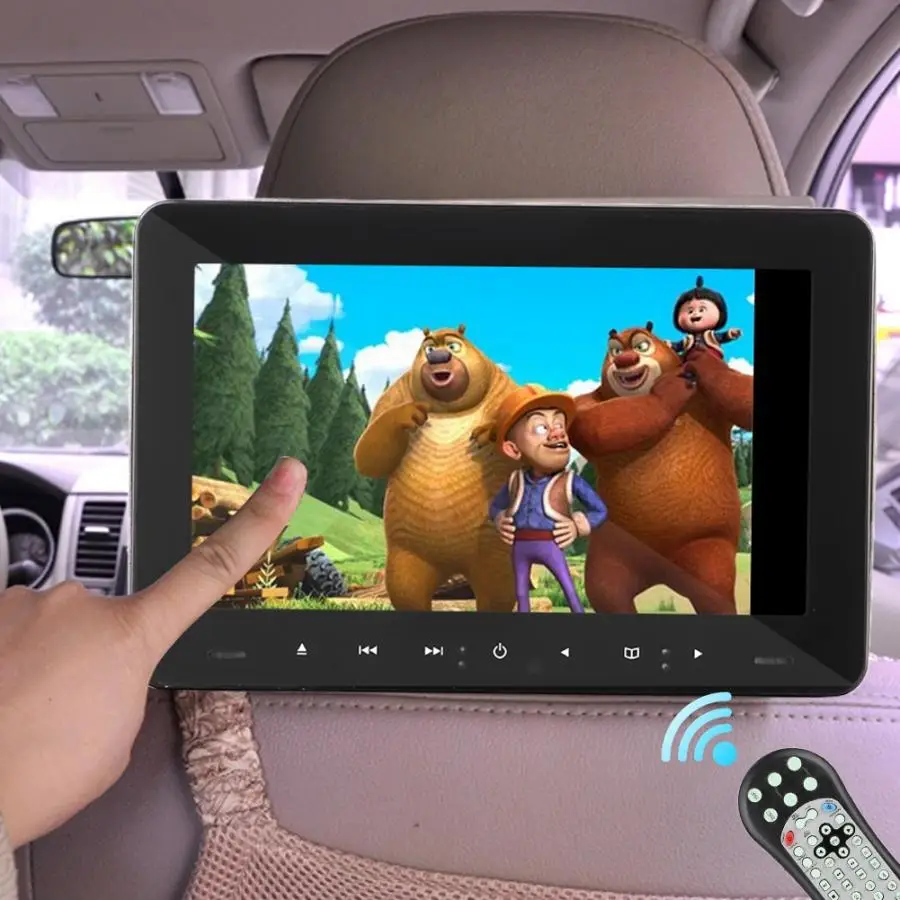 Автомобильный DVD плеер pantalla coche проекционный монитор Qiilu установленный на крышу On9