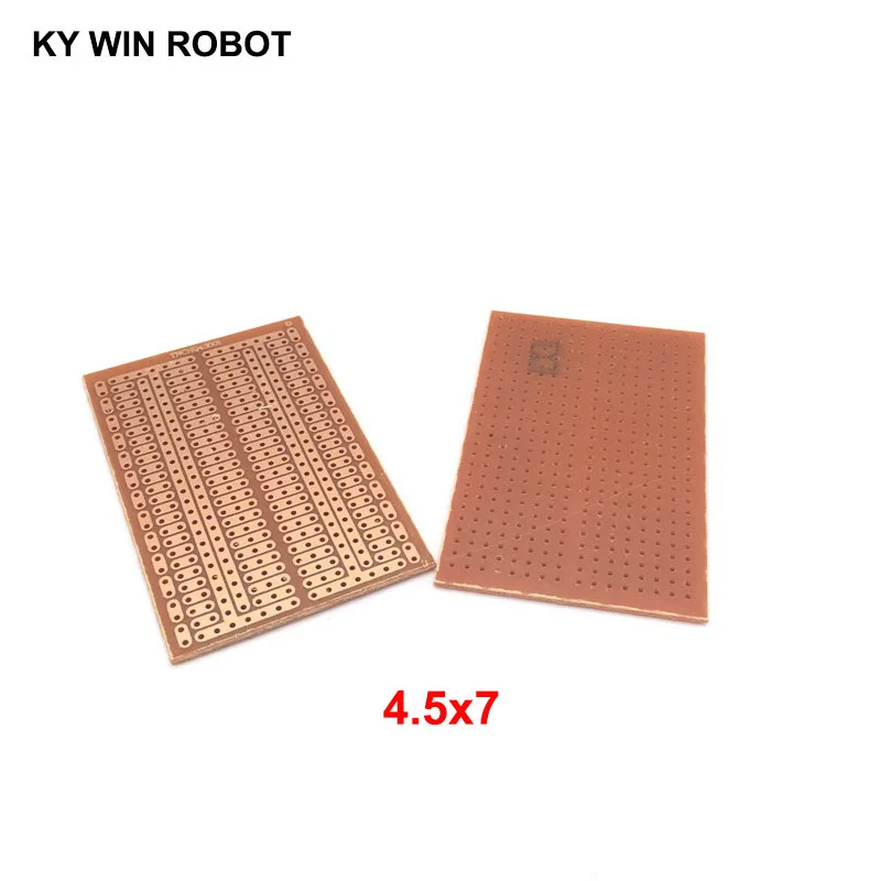 2 шт./лот DIY 4 5*7 см печатная плата для прототипа универсальная матричная